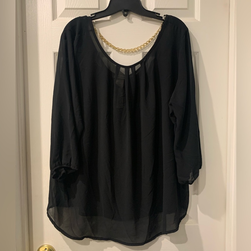 Wet Seal Black shirt 3XL